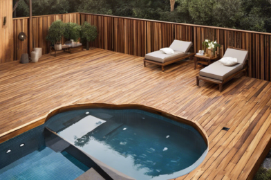 How to Build a Wooden Deck Around Your Pool